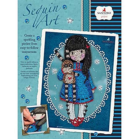 Sequin Art Gorjuss Hush Little Bunny Arts and Crafts Kits