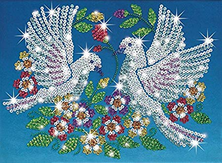 Sequin Art and Beads Doves [Toy]