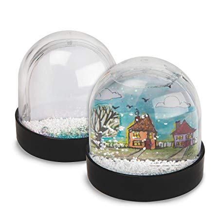 Color Me Snow Globes (makes 12)