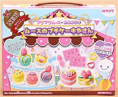 DIY paper mousse clay making kit birthday cake Japan