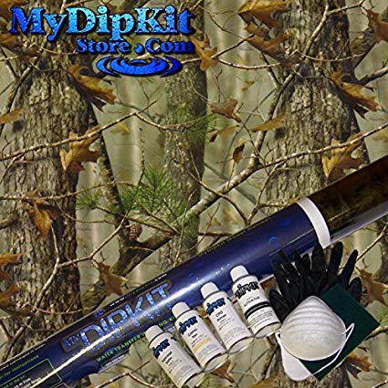 TimberTec Brown Camo Hydrographics Kit MyDipKit - My Dip Kit