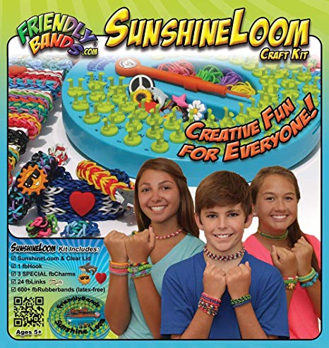 Friendly Bands Sunshine Loom Jewelry Charm Making Kit