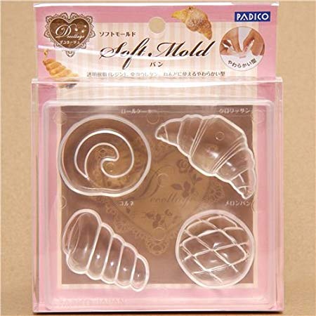 soft mold for clay bread & pastry from Japan