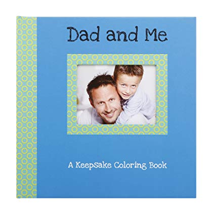 C.R. Gibson Gibby & Libby Keepsake Coloring Book, Dad and Me by