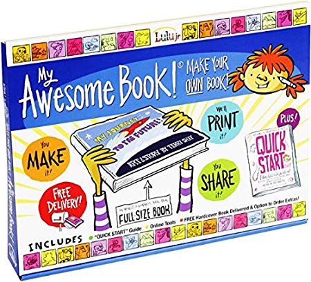 My Awesome Book - Create, Write and Illustrate Your Own Premium Size Hardcover Book Kit