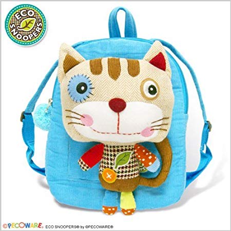 Pecoware Romeo Kat Eco Snoopers - Backpack with Removal Plush