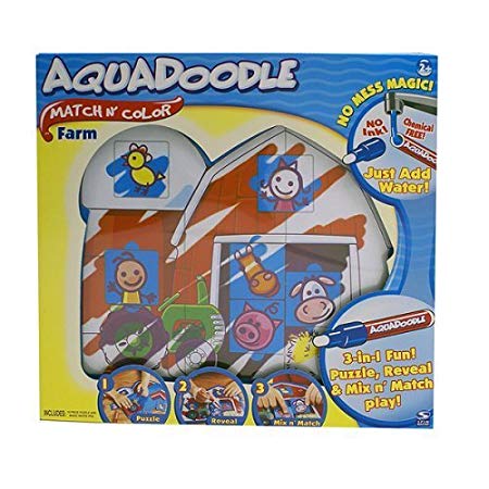 Aquadoodle Match and Color Farm Mat