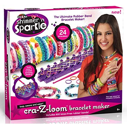Cra-Z-Art Shimmer 'n Sparkle Cra-Z-Loom Bracelet Maker Review